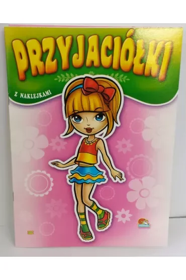 (018) Przyjaciółki z naklejkami MIX