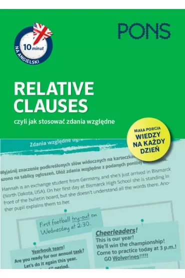 10 minut na angielski PONS Relative Clauses czyli jak stosować zdania względne A1/A2
