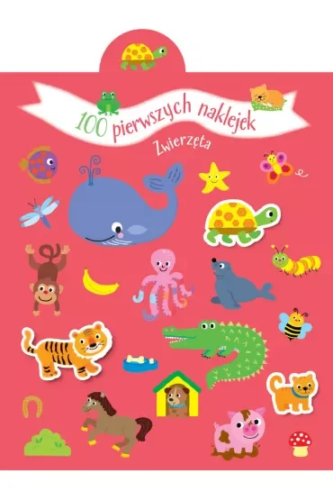 100 pierwszych naklejek. Zwierzęta