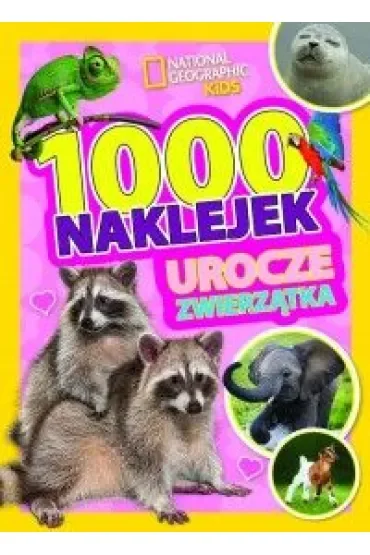1000 naklejek. Urocze zwierzątka. National Geographic Kids