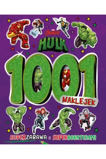 1001 naklejek. Marvel Avengers Hulk