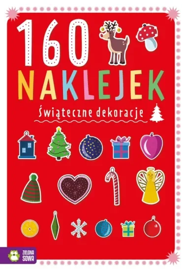 160 naklejek. Świąteczne dekoracje
