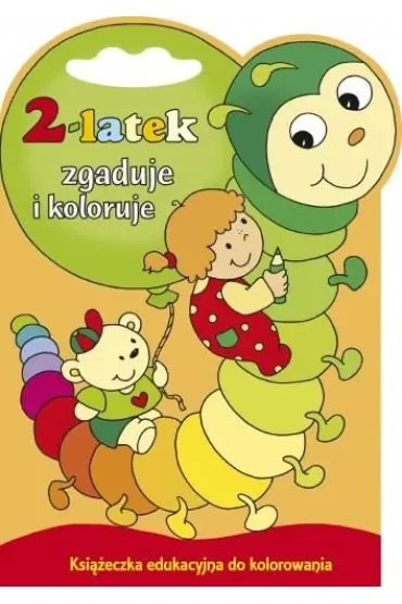 2 latek zgaduje i koloruje