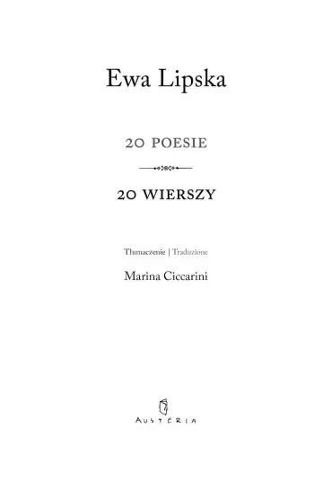 20 poesie. 20 wierszy