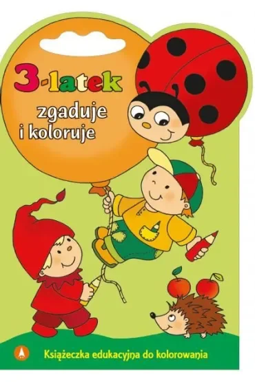 3-latek zgaduje i koloruje