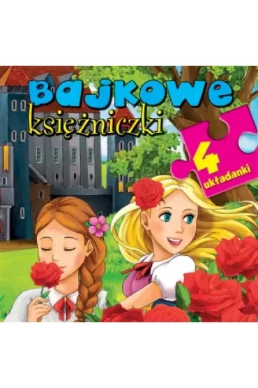 4 układanki. Bajkowe księżniczki
