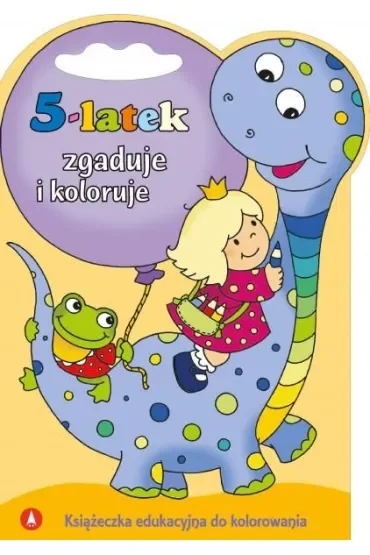 5-latek zgaduje i koloruje