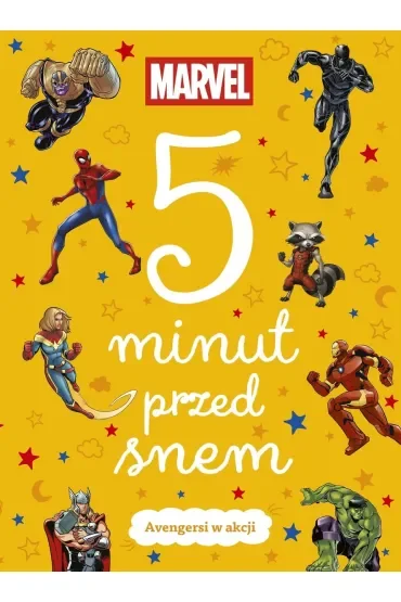 5 minut przed snem. Avengersi w akcji. Marvel