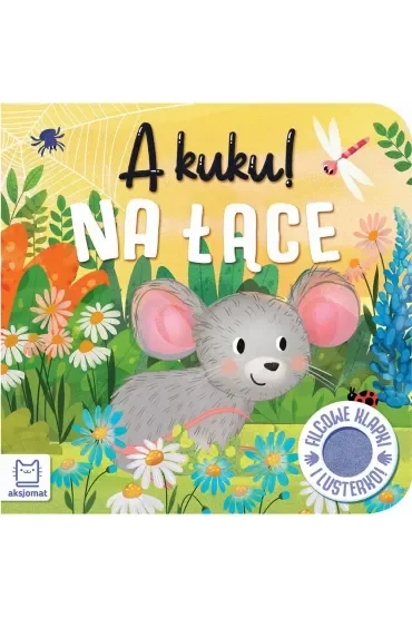 A kuku! Na łące Filcowe klapki i lusterko