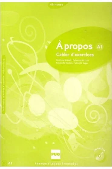 A propos A1 ćwiczenia + CD
