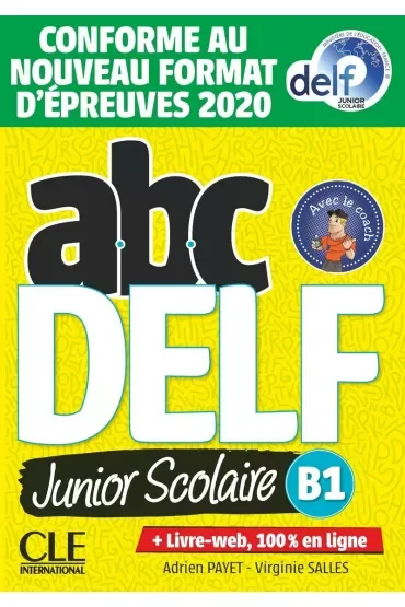 ABC DELF B1 junior scolaire książka + DVD + zawartość online Nowa formuła 2021