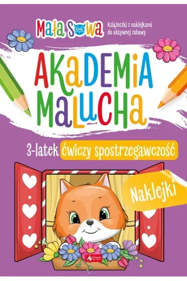 Akademia malucha. 3 latek ćwiczy spostrzegawczość