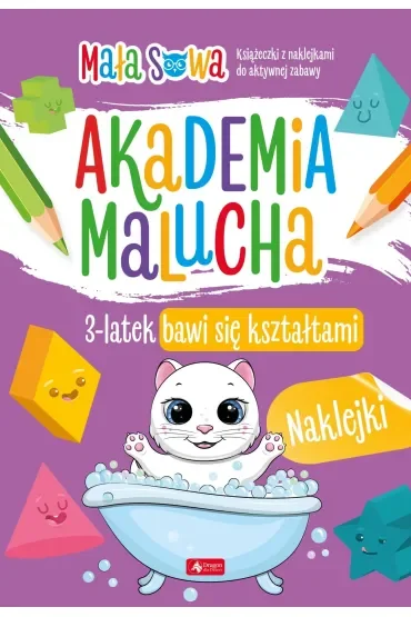 Akademia malucha. 3 latek bawi się kształtami