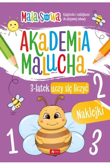 Akademia malucha. 3 latek uczy się liczyć