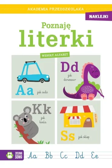 KSIAZECZKA EDUK 165X235 POZNAJE LITERKI NAKL ZS