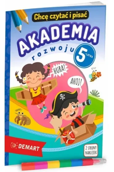 Akademia rozwoju 5-latka. Chcę czytać i pisać
