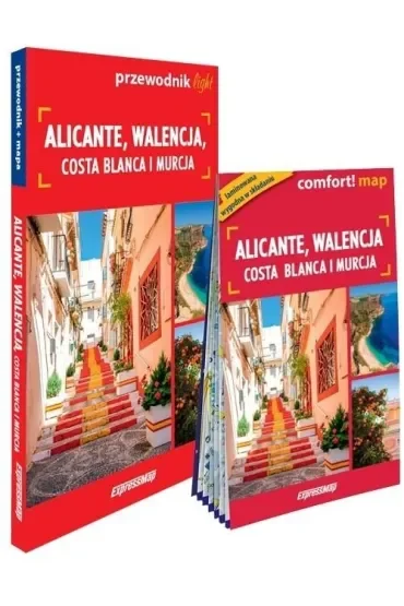 Alicante Walencja Costa Blanca i Murcja light przewodnik + mapa