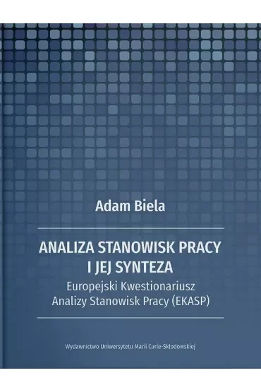 Analiza stanowisk pracy i jej synteza