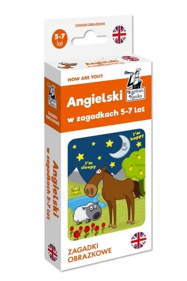 Kapitan Nauka. Angielski. Zagadki obrazkowe 5-7 lat