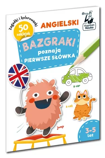 Angielski. Bazgraki poznają pierwsze słówka. Kapitan Nauka