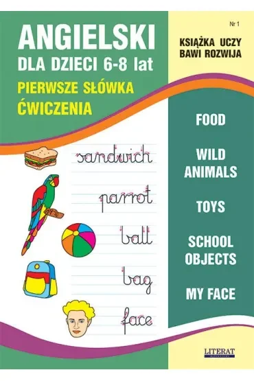 Angielski dla dzieci 6-8 Nr 1 Pierwsze słówka