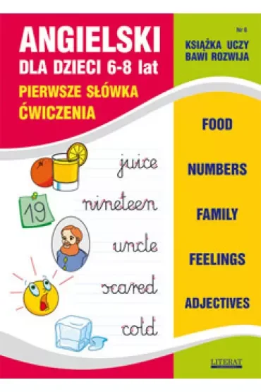 Angielski dla dzieci 6-8 lat. Pierwsze słówka. Ćwiczenia Zeszyt 6