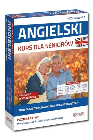 Angielski. Kurs dla seniorów. Poziom A1-A2