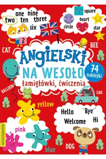 Angielski na wesoło. Łamigłówki, ćwiczenia