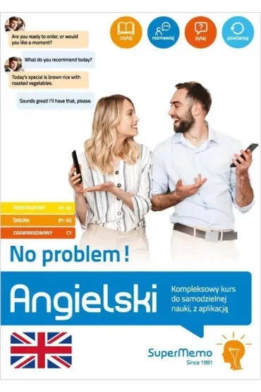 Angielski. No problem! Kompleksowy kurs do samodzielnej nauki, z aplikacją