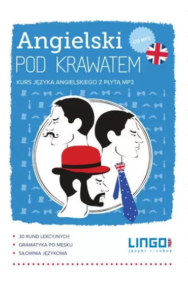 Angielski pod krawatem książka + CD