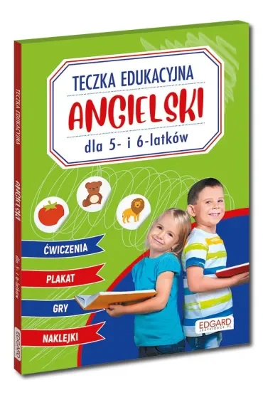 Angielski. Teczka edukacyjna. Dla 5 i 6-latków