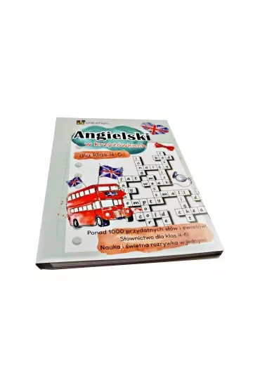 Angielski w krzyżówkach dla klas 4-6