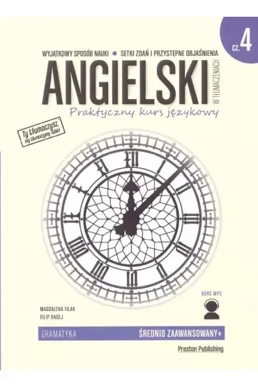 Angielski w tłumaczeniach. Gramatyka 4 + kod MP3