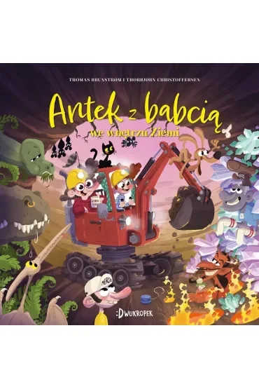 Antek z babcią we wnętrzu Ziemi