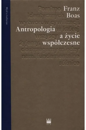 Antropologia a życie współczesne