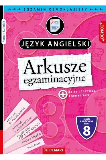 KSIAZECZKA EDUK A4 TESTY OSMOKLASISTY J.ANGIELSK