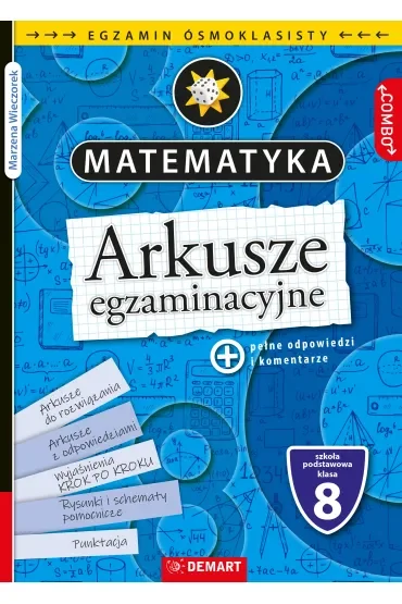 KSIAZECZKA EDUK A4 TESTY OSMOKLASISTY MATEMATYKA