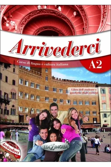 Arrivederci A2 podręcznik + ćwiczenia + CD audio