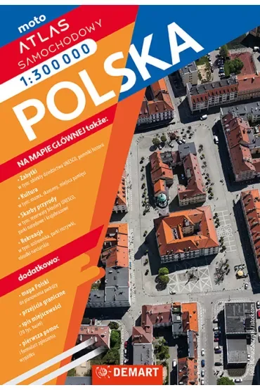 Atlas samochodowy Polska 1:300 000