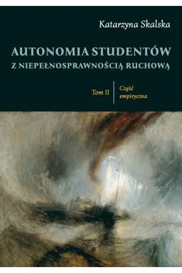 Autonomia studentów z niepełnosprawnością... T.2