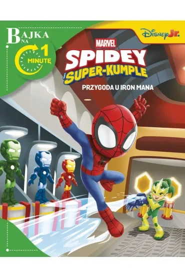 Bajka na 1 minutę. Przygoda u Iron Mana. Marvel Spidey i Super-kumple