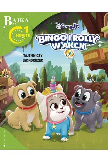 Bajka na 1 minutę. Tajemniczy jednorożec. Disney Junior Bingo i Rolly w akcji