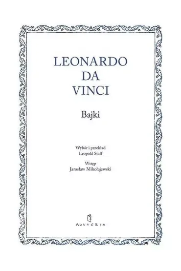 Bajki Da Vinci