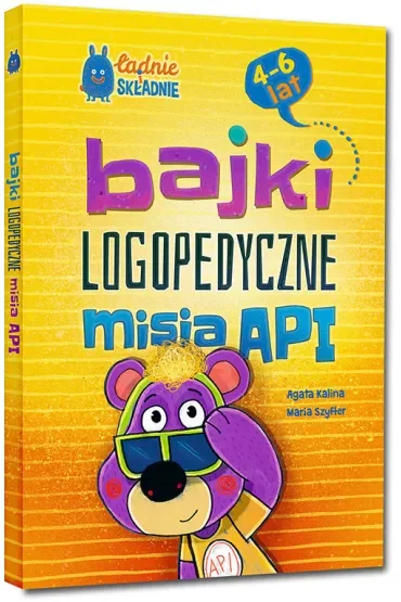 Bajki logopedyczne misia API (4-6 lat)