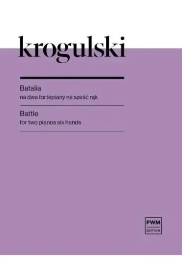 Batalia na 2 fortepiany na 6 rąk