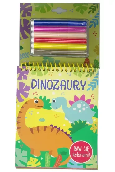 Baw się kolorami! Dinozaury
