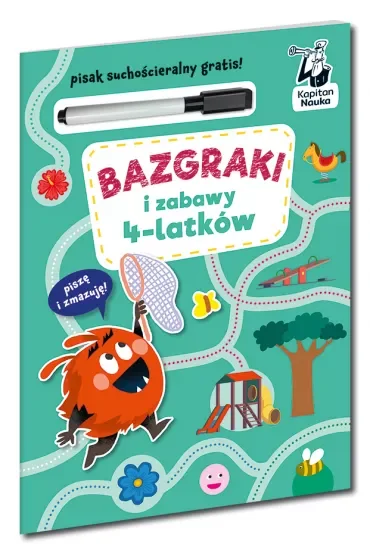 Bazgraki i zabawy 4-latków. Kapitan Nauka