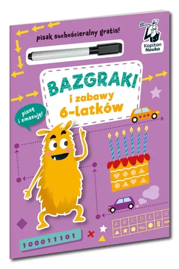 Bazgraki i zabawy 6-latków. Kapitan Nauka