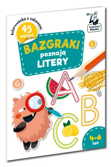 Bazgraki poznają litery. Kapitan Nauka