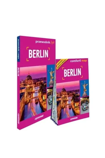 Berlin light: przewodnik + mapa w.2025